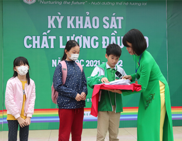 CHÚC MỪNG HƠN 400 HỌC SINH ĐÃ HOÀN THÀNH KỲ KHẢO SÁT 11/4/2021