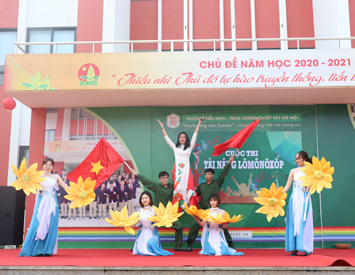 Thầy cô trường Liên cấp tỏa sáng trên sân khấu hội thi “Tìm kiếm tài năng Lômônôxốp”