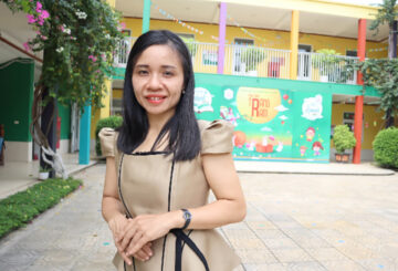 CÔ NGUYỄN THỊ TÚ – HIỆU TRƯỞNG TRƯỜNG MẦM NON LÔMÔNÔXỐP AN KHÁNH