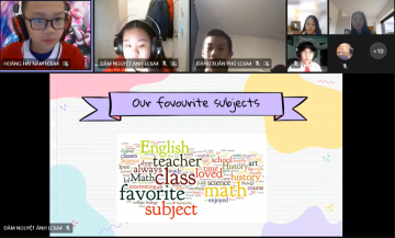 LỚP 6A4 HỆ TIẾNG ANH TĂNG CƯỜNG VỚI HOẠT ĐỘNG NHÓM TỰ RÈN LUYỆN KHẢ NĂNG HỌC TIẾNG ANH