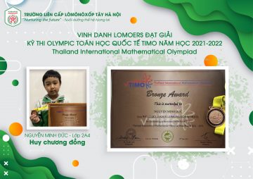 ẤN TƯỢNG VỚI LOMOER GIÀNH “CÚ ĐÚP” GIẢI TIẾNG ANH QUỐC TẾ