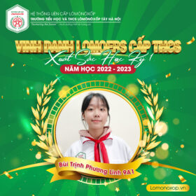 VINH DANH LOMOERS TIÊU BIỂU CẤP THCS HỌC KỲ 1 NĂM HỌC 2022-2023