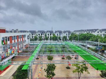 THAM QUAN CƠ SỞ VẬT CHẤT TRƯỜNG LIÊN CẤP LÔMÔNÔXỐP TÂY HÀ NỘI TRƯỚC NGÀY KHAI GIẢNG NĂM HỌC 2023 – 2024