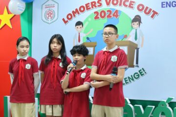 ẤN TƯỢNG CÙNG VÒNG CHUNG KẾT CUỘC THI HÙNG BIỆN TIẾNG ANH “LOMOERS VOICE OUT” NĂM HỌC 2023 – 2024