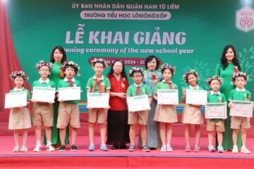 HỆ THỐNG LIÊN CẤP LÔMÔNÔXỐP CHÀO MỪNG KHAI GIẢNG NĂM HỌC 2024 – 2025