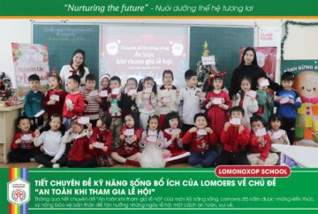 LOMOERS HỌC CÁCH GIỮ AN TOÀN KHI THAM GIA LỄ HỘI THÔNG QUA TIẾT HỌC KỸ NĂNG SỐNG